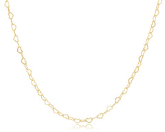 Choker Love Chain - Gold