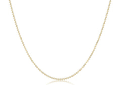 Choker Classic Beaded Chain - Gold