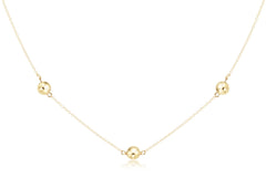 15" Choker Simplicity Chain Gold - Classic 6mm Gold