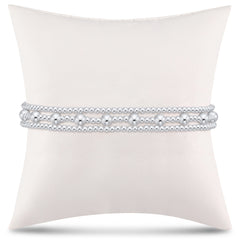 simply classic sincerity stack - sterling - stack of 3