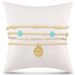 e's go-to gift stack - turquoise small inspire love