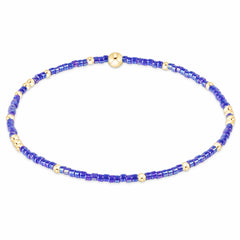 Hope Unwritten Bracelet - Blue Metallic