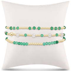 you're a gem gift stack - green onyx