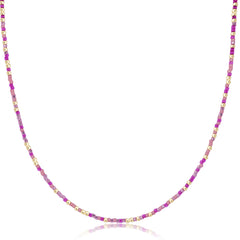 15" Choker Hope Unwritten - Back To The Fuchsia