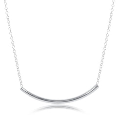 16" Necklace Sterling - Bliss Bar Sterling