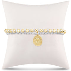 grateful for you gift stack - mixed metal small inspire love