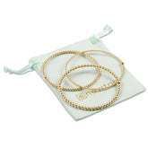 Classic Beaded Bangle Stack