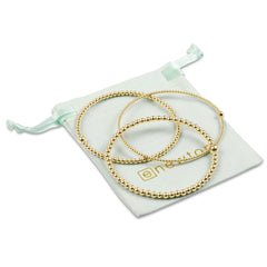 Classic Beaded Bangle Stack