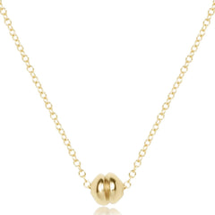 16" Necklace Gold - Admire Small Gold