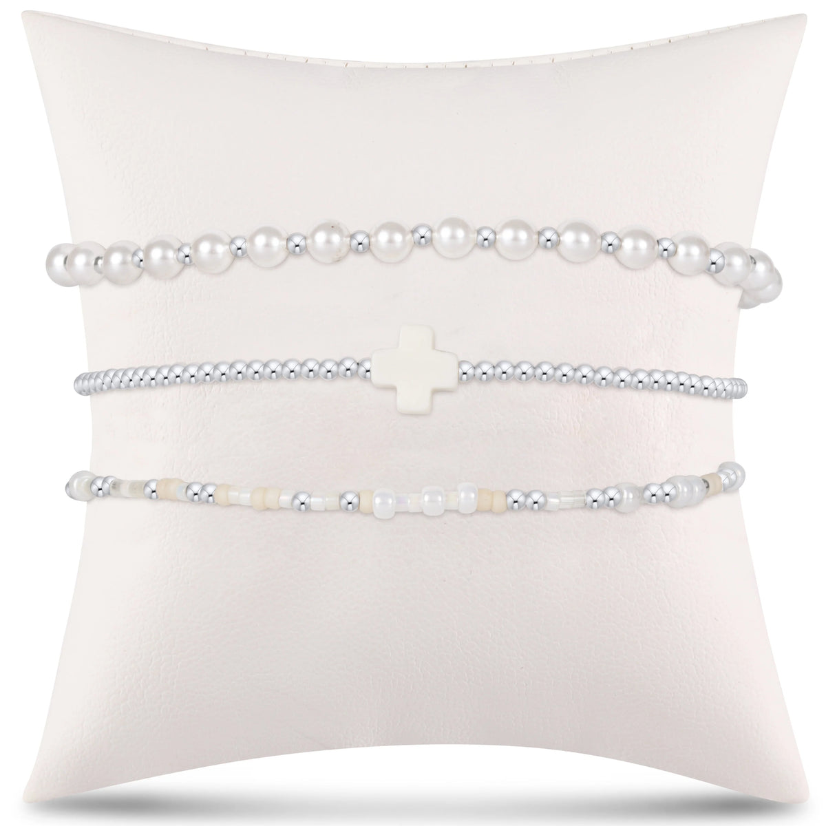 e's gift drawer stack - sterling off-white