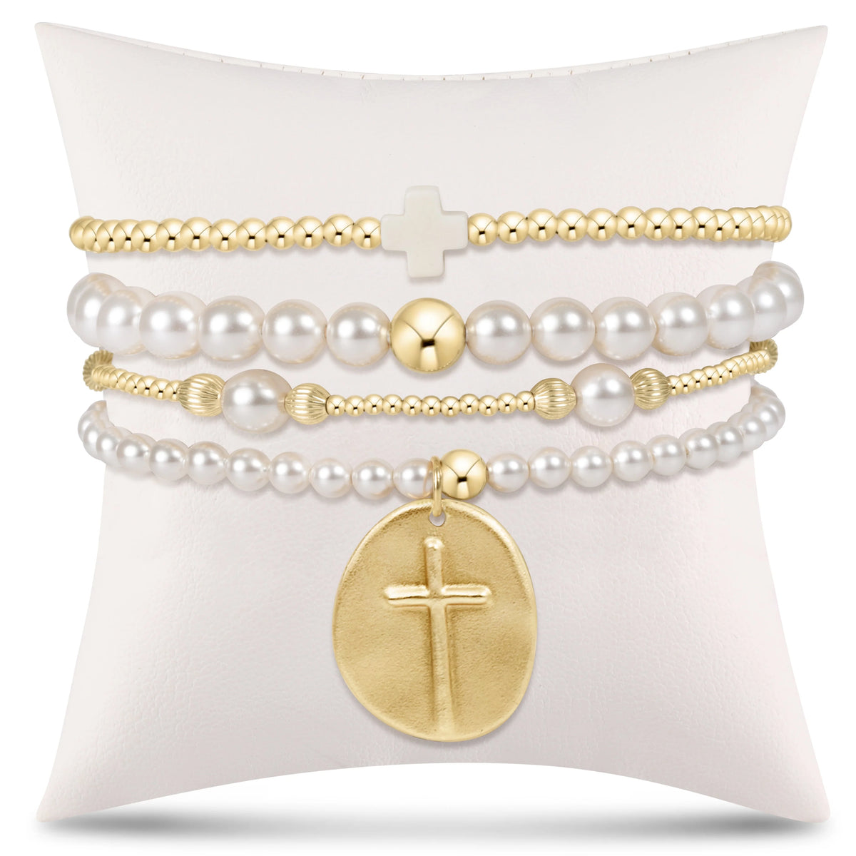 e's luxe go-to gift stack - off-white