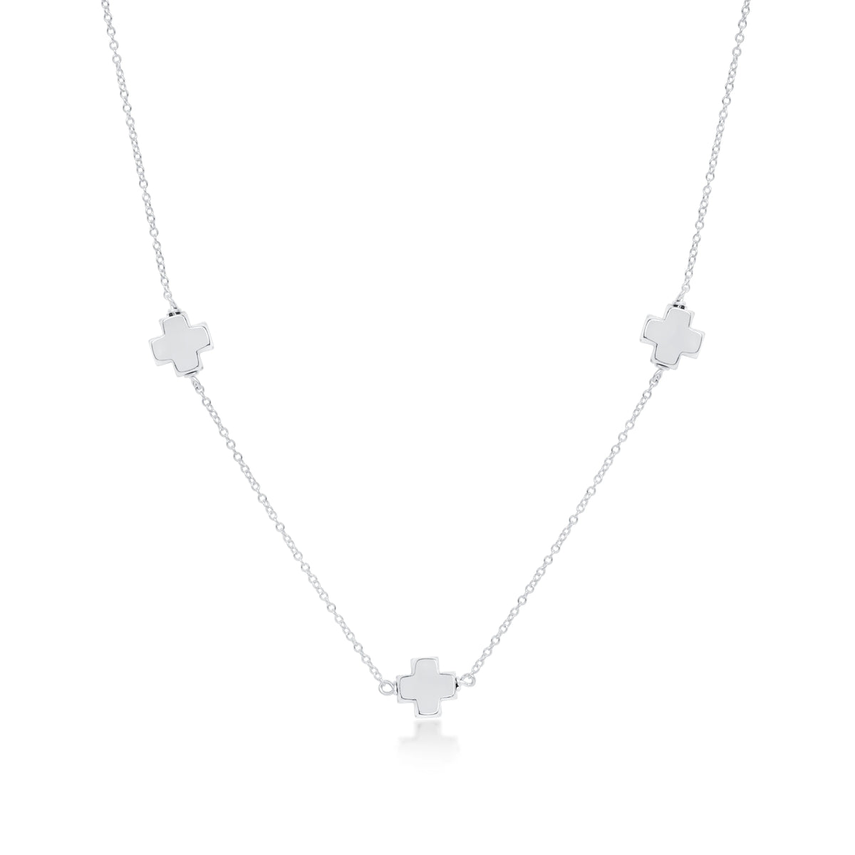 Choker Simplicity Chain Sterling - Signature Cross Sterling