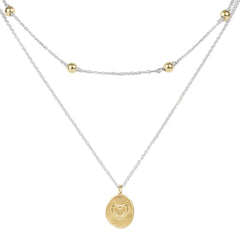 e's go-to gift layers - mixed metal small inspire love