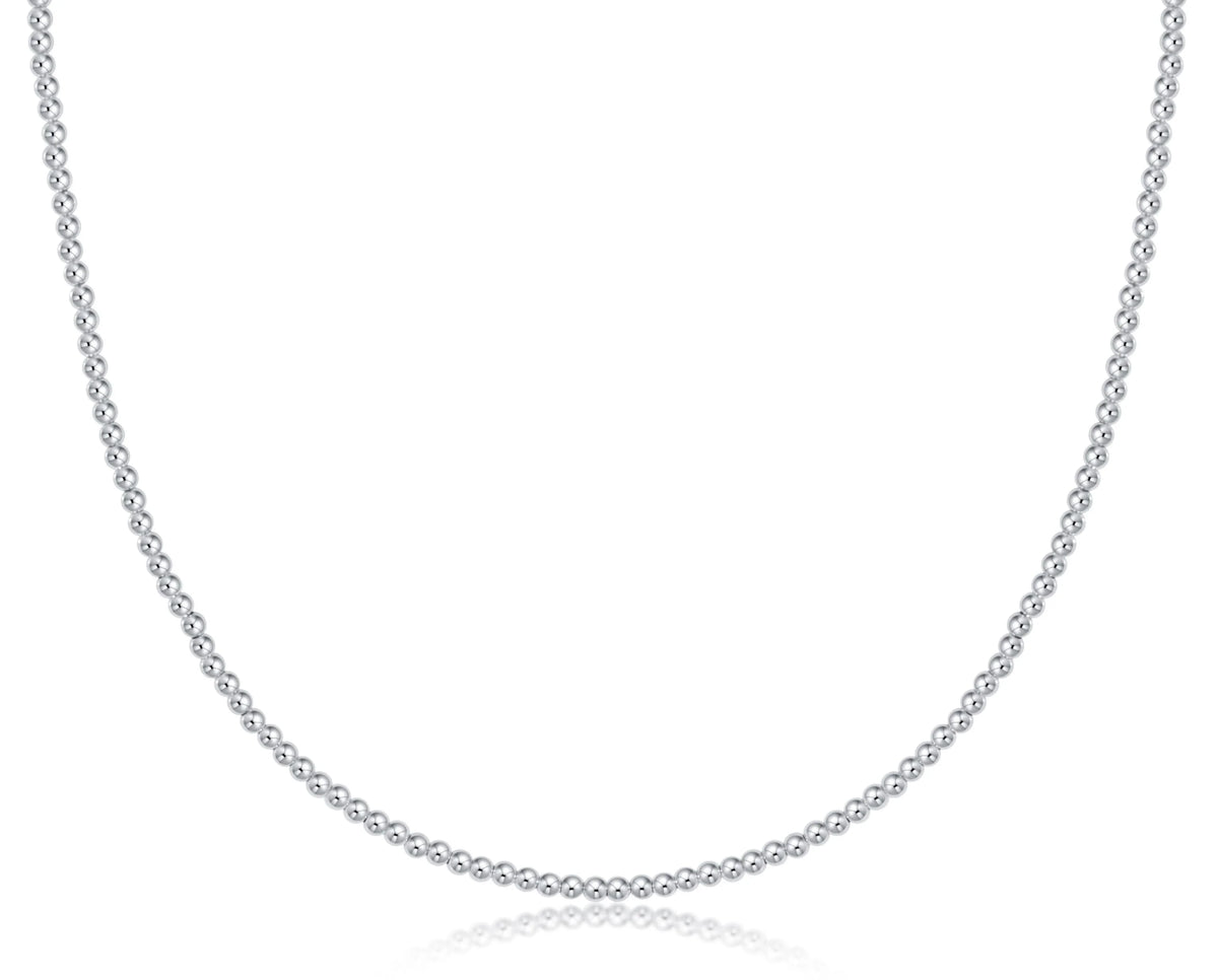 Choker Classic Sterling 2mm Bead