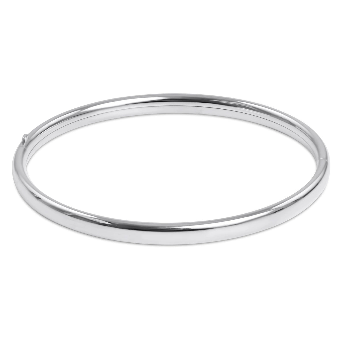 cherish sterling bangle bracelet small