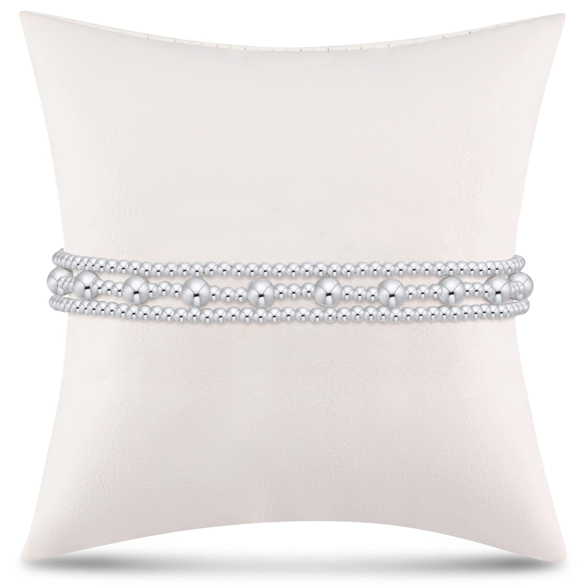 simply classic sincerity stack - sterling - stack of 3