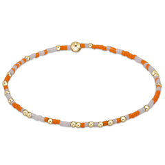 Gameday Hope Unwritten Bracelet - Orange-White