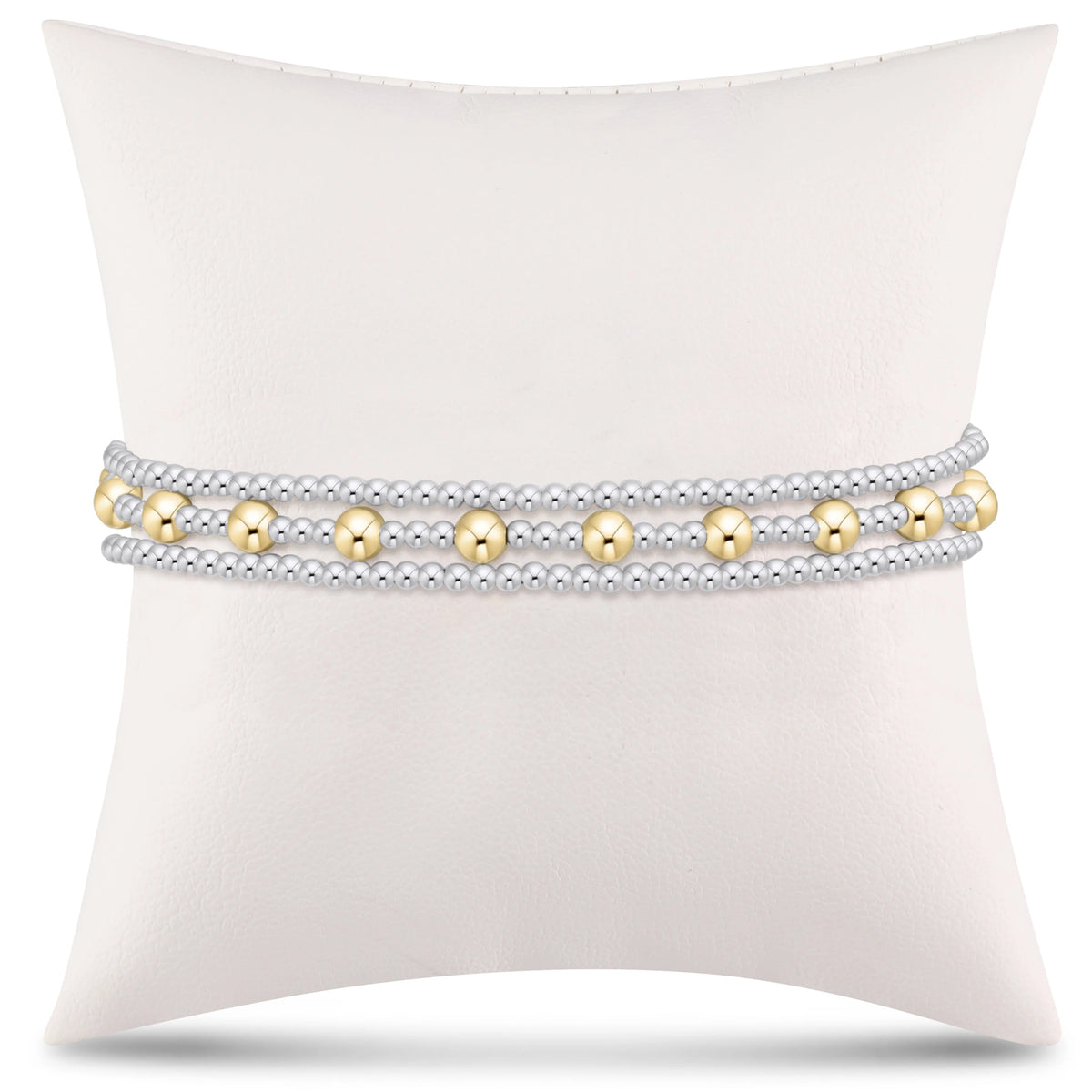 enewton Extends - simply classic sincerity stack - mixed metal - stack of 3