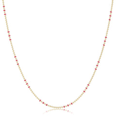 15" Choker Hope Joy - Bright Pink