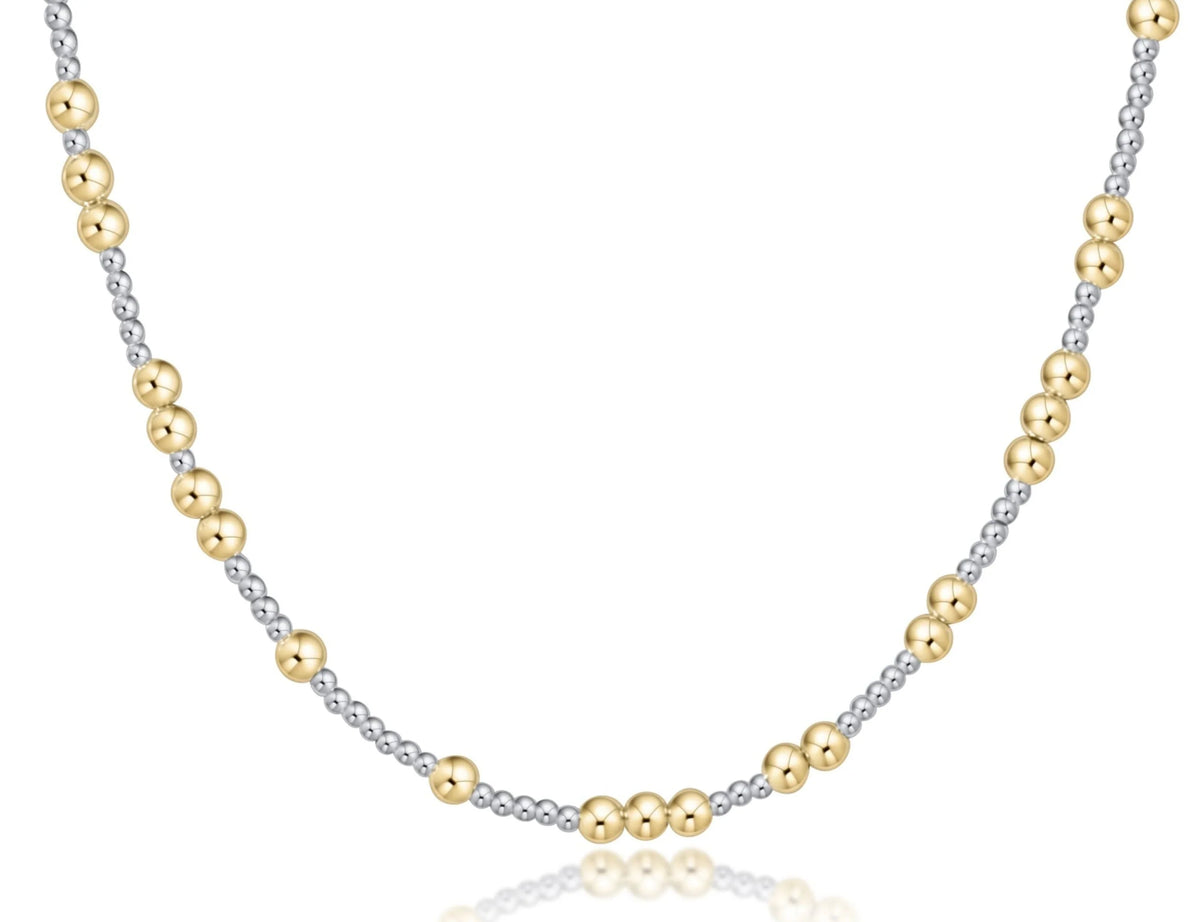 Choker Hope Unwritten - 4mm Mixed Metal