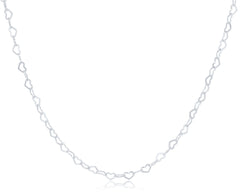 Choker Love Chain - Sterling