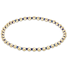 Hope Grateful Bracelet - Blue Metallic