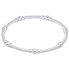 purpose sterling 4mm bead bracelet