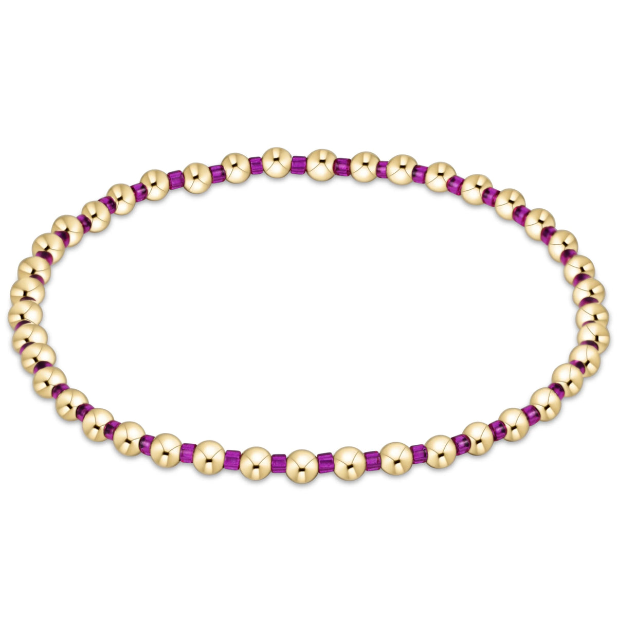 Hope Grateful Bracelet - Fuchsia