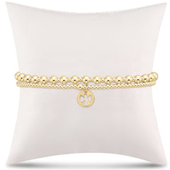 grateful for you gift stack - gold small guardian angel