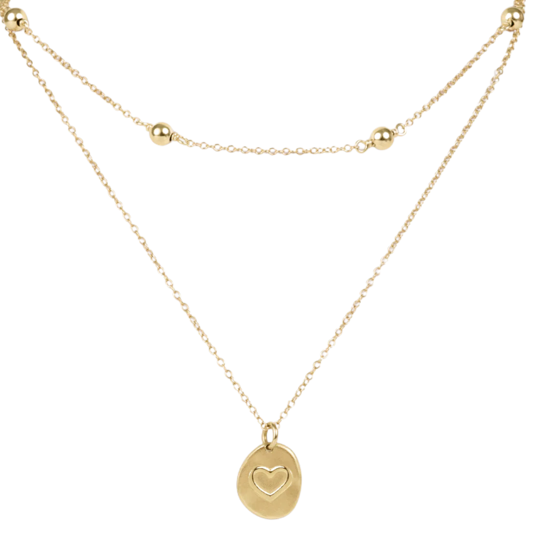 e's go-to gift layers - gold small inspire love