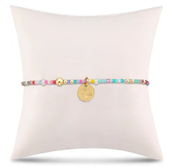 egirl Hope Unwritten Bracelet - Hot Mess - be you. Small Gold Disc