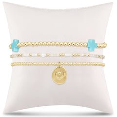 enewton Extends - e's go-to gift stack - turquoise small inspire love