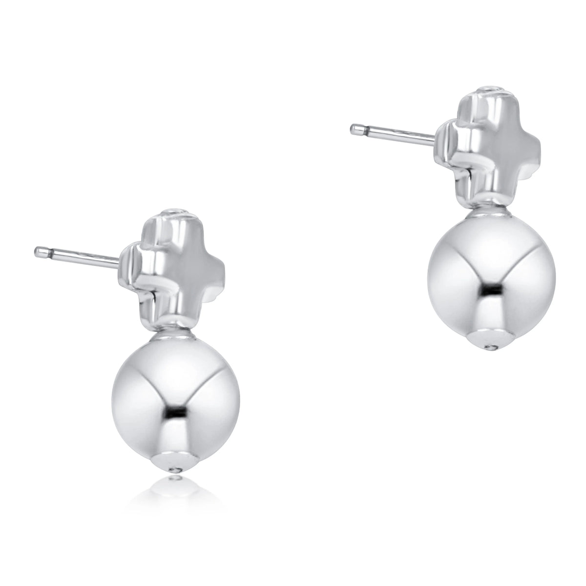 Signature Cross Sterling Stud - Classic Sterling