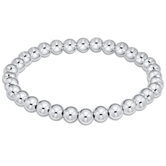 Classic Sterling 6mm Bead Bracelet