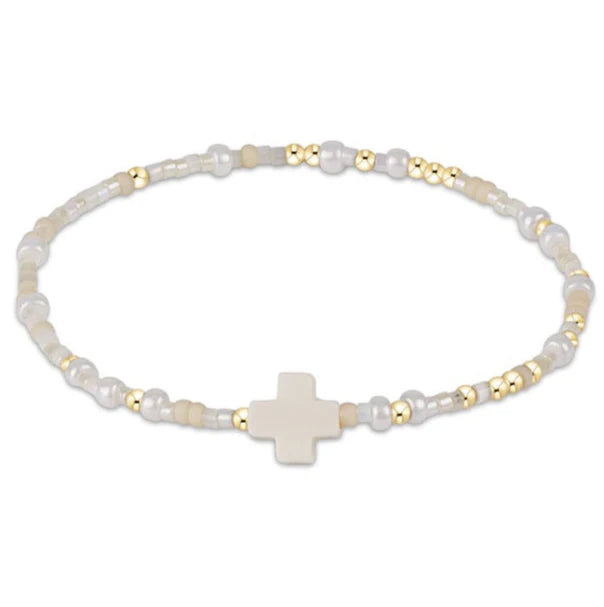 egirl Hope Unwritten Signature Cross Bracelet - Oh Snow You Didn't!