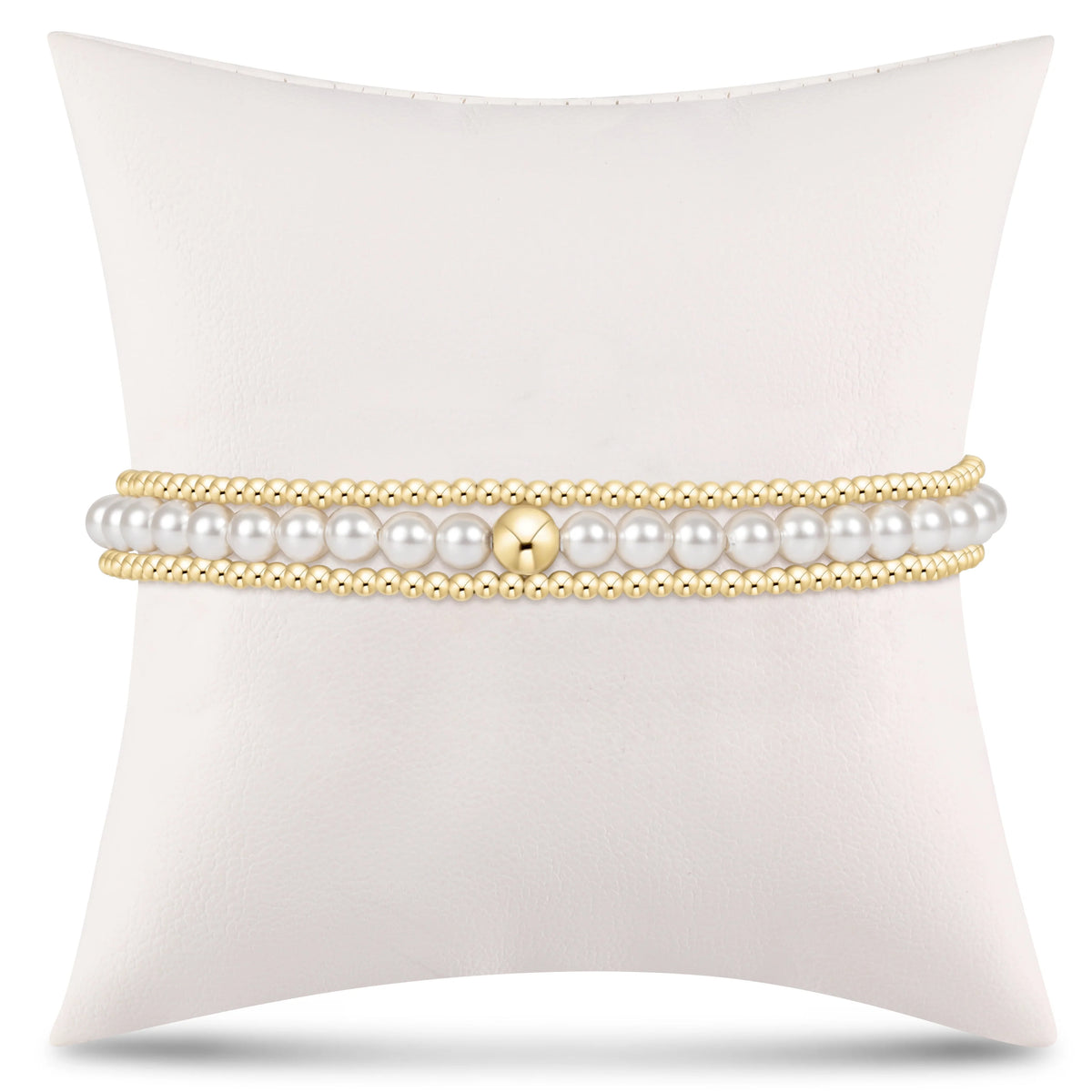 enewton Extends - simply classic pearl stack - 4mm - stack of 3