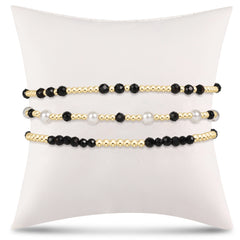 you're a gem gift stack - faceted onyx
