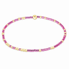 Hope Unwritten Bracelet - Pink Metallic